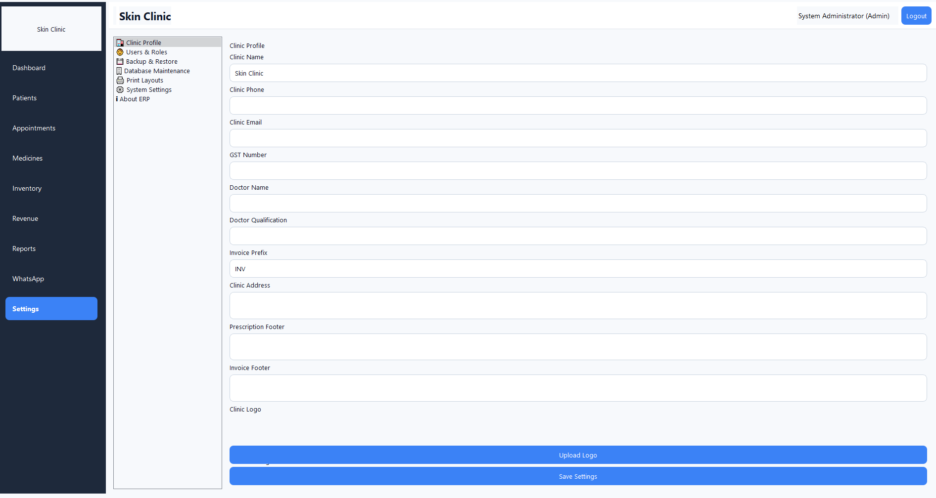 NexClinic ERP screenshot 10