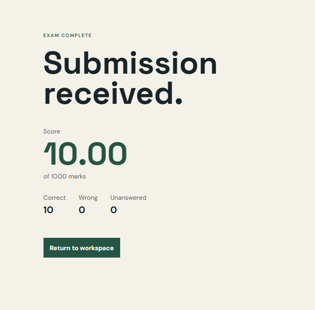 Online Examination screenshot 8
